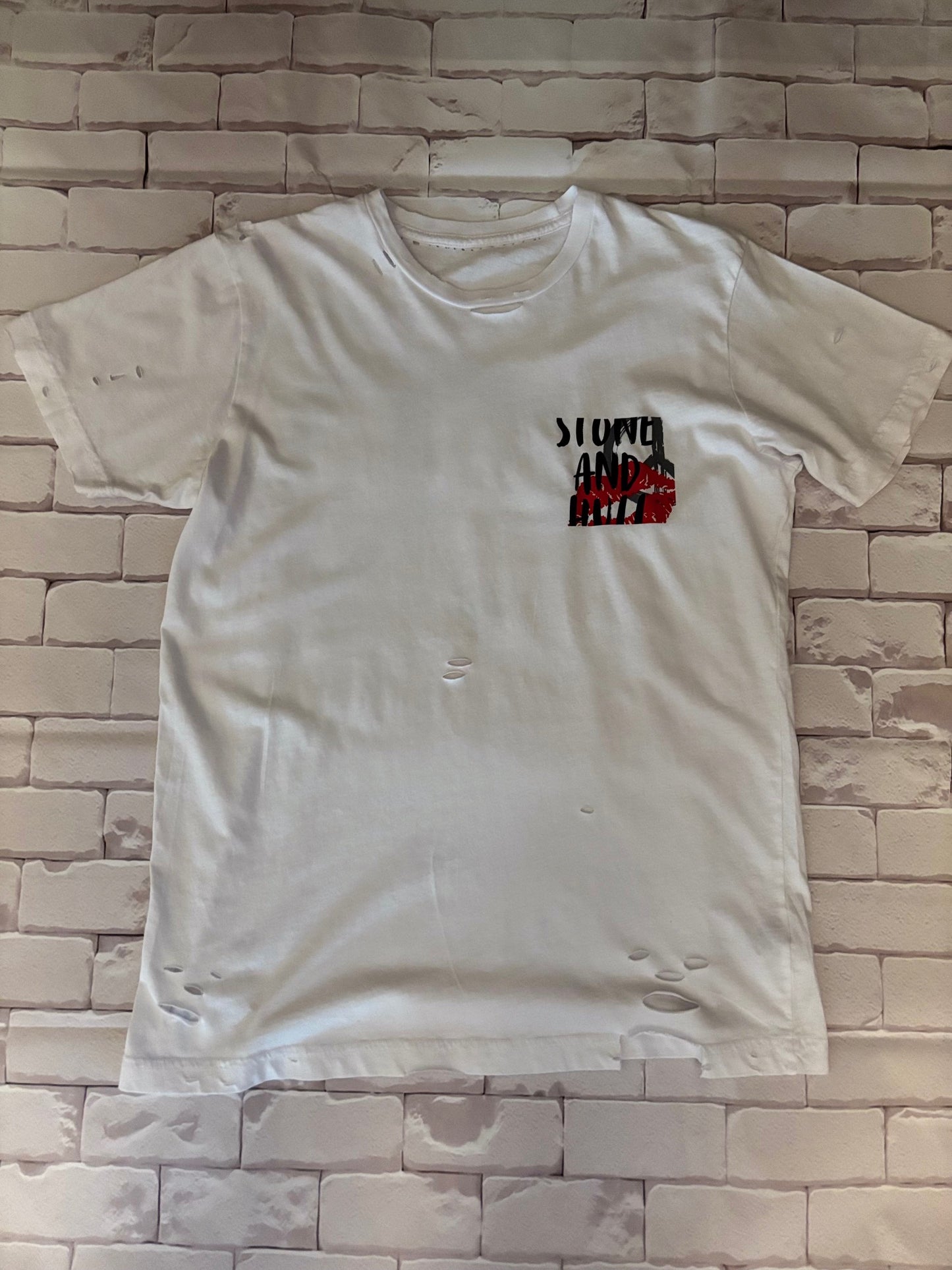 Stone and Hull Distressed Tee