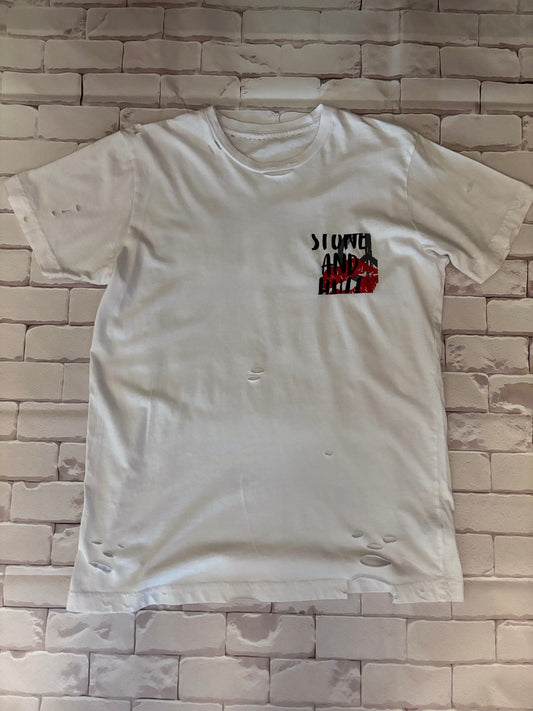 Stone and Hull Distressed Tee